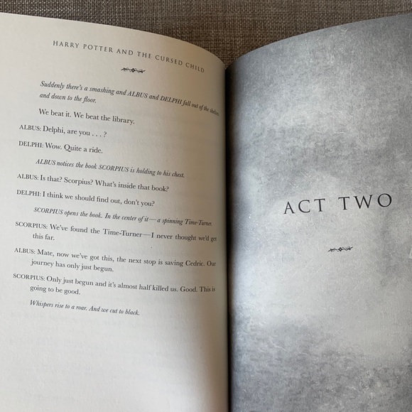 Harry Potter & the Cursed Child:Parts 1 & 2: Special Rehearsal Edition Hardcover - Picture 6 of 8